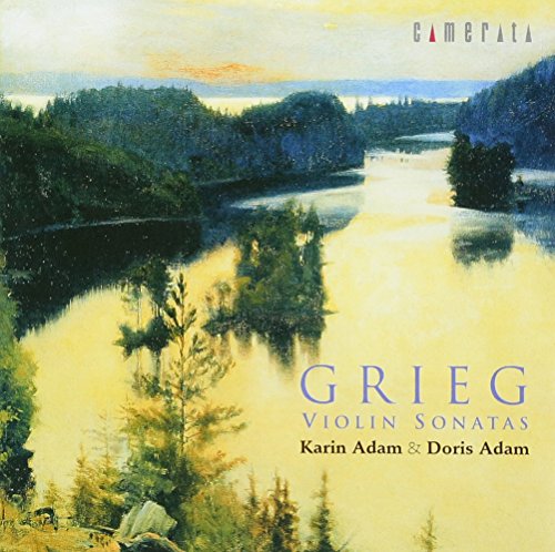 Karin Adam - Grieg: The 3 Violin Sonatas - Japan CD