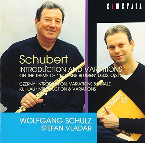 Trockne Blumen Variations: Schulz(Fl)Vladar(P)+czerny, Kuhlau‐Schubert (1797-1828) - Japan CD