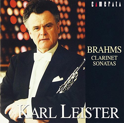 Karl Leister - Brahms: Clarinet Sonatas 1 & 2 - Japan CD