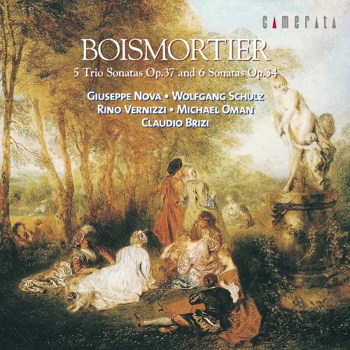 Trio Sonatas : G.Nova, Schulz(Fl)M.Oman(Rec)Vernizzi(Fg)Brizi(Claviorgan)‐Boismortier, Joseph Bodin de (1689-1755) - Japan CD