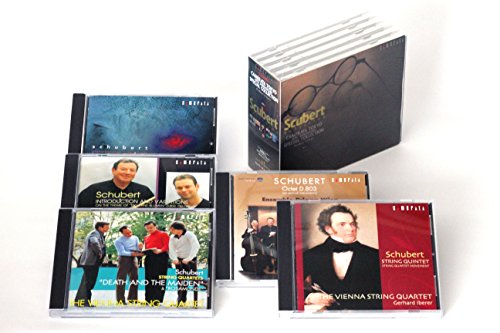 Camerata Tokyo CD Collection Vol.1 -Schubert Selection : Vienna String Quartet, W.Schulz(Fl)Aki Takahashi(P)etc (5CD)‐Schubert (1797-1828) - Japan 5 CD