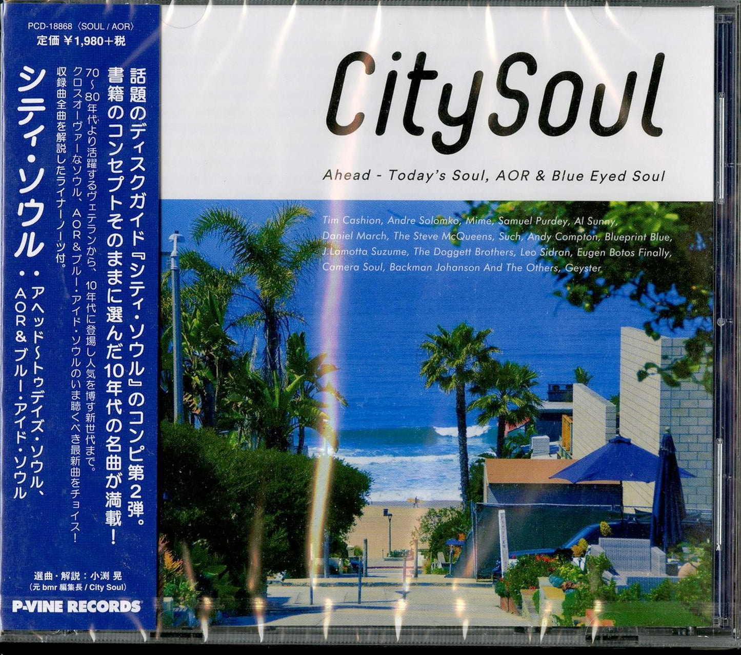 V.A. - City Soul: Ahead Today'S Soul. Aor & Blue Eyed Soul - Japan CD