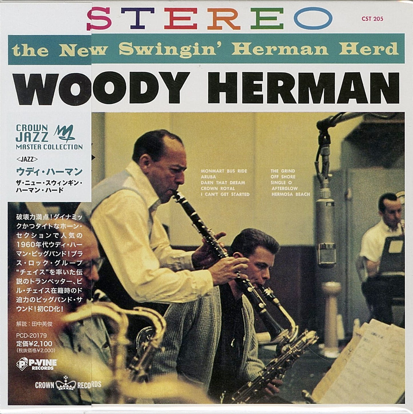 Woody Herman - New Swingin' Herman Herd - Mini LP CD Limited Edition