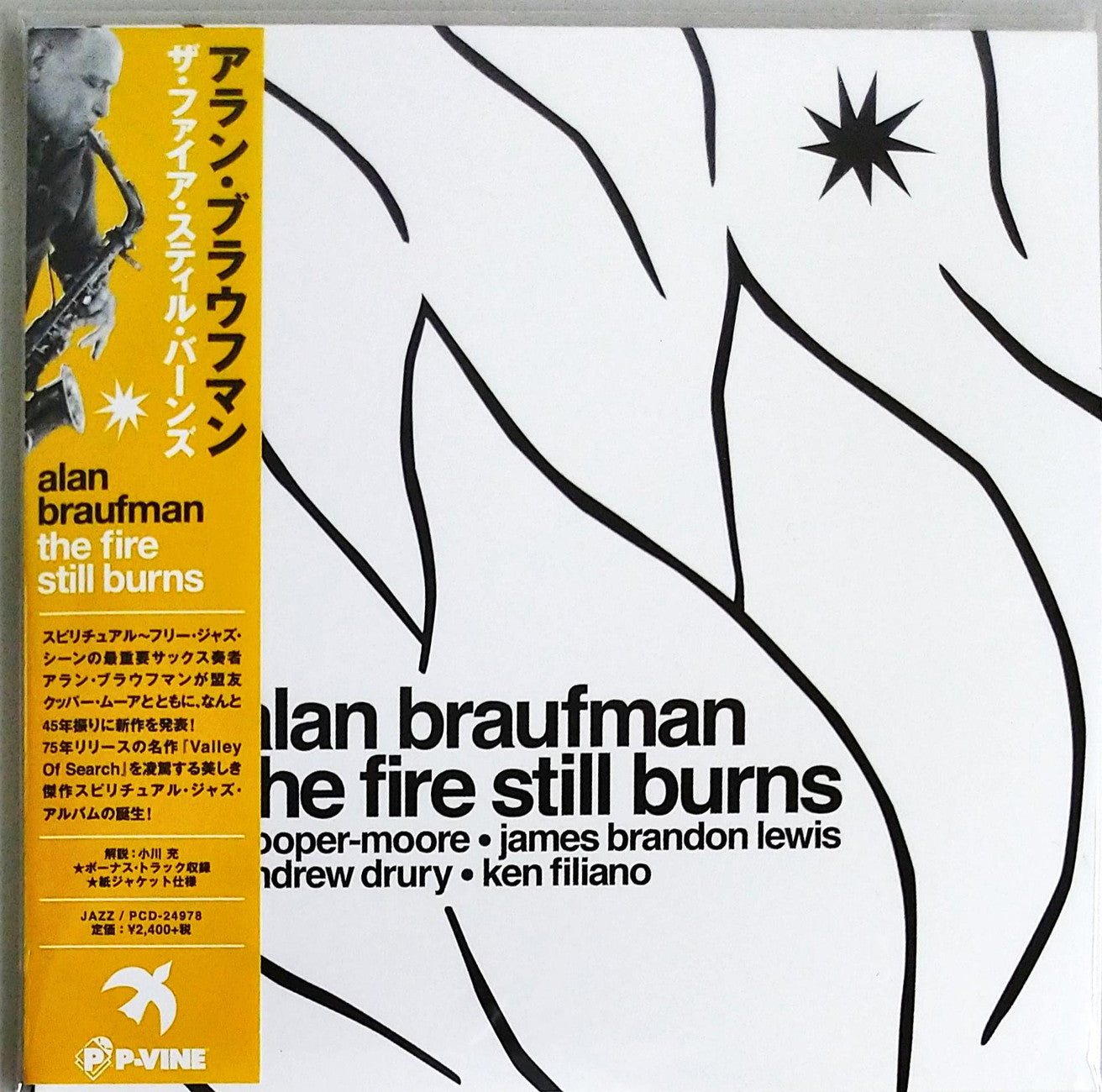Alan Braufman & Allen Braufman - The Fire Still Burns - Japan  CD Bonus Track