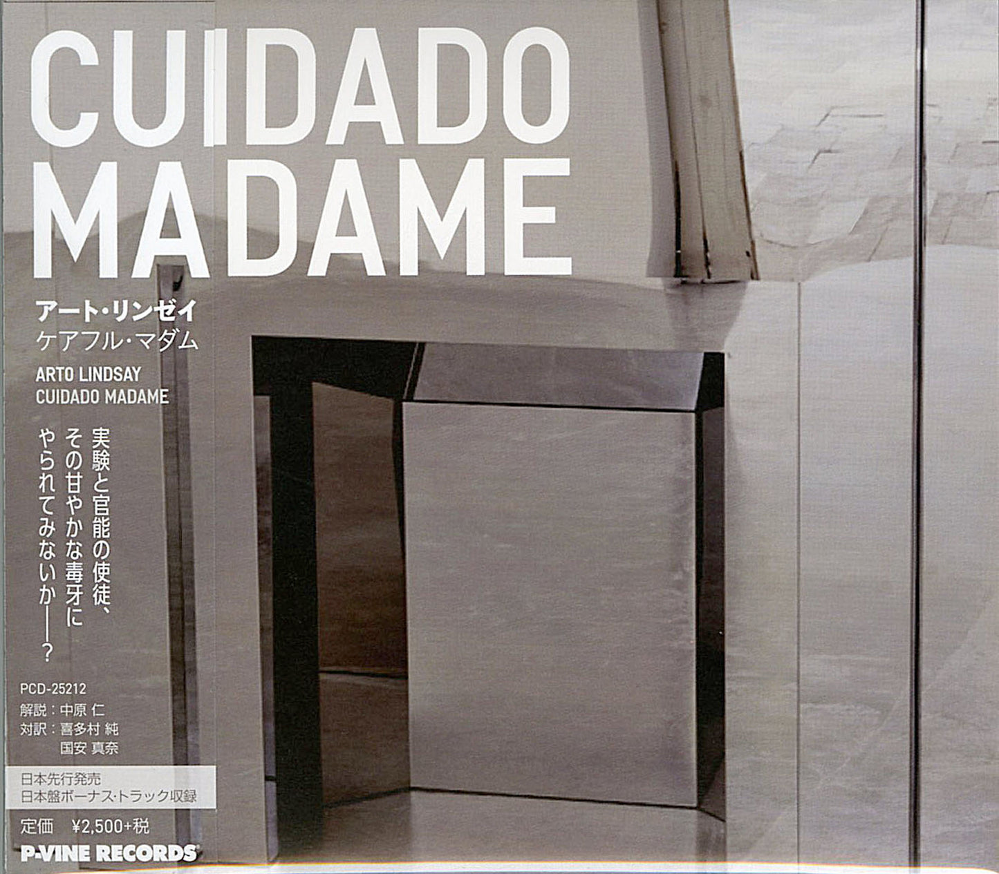 Arto Lindsay - Cuidado Madame - Japan CD