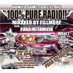 DJ FILLMORE - 100% Pure Radio - Japan CD