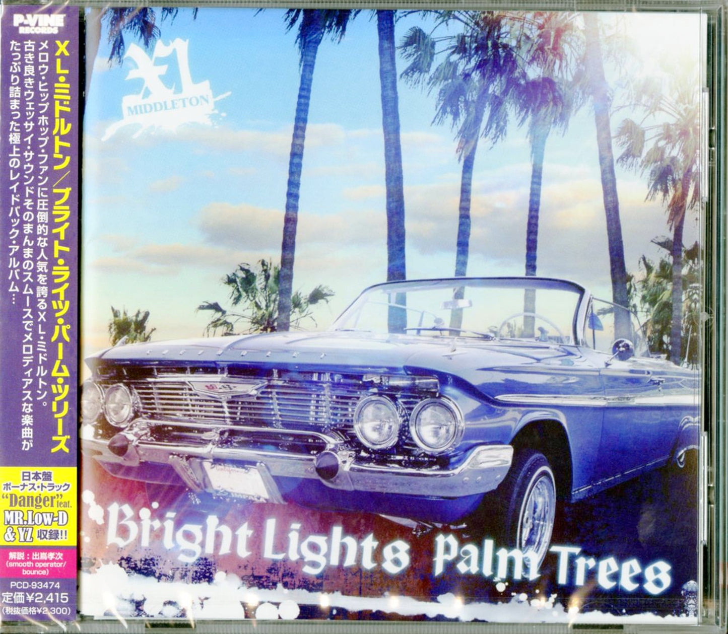 Xl Middleton - Palm Trees And Bright Lights - Japan  CD Bonus Track