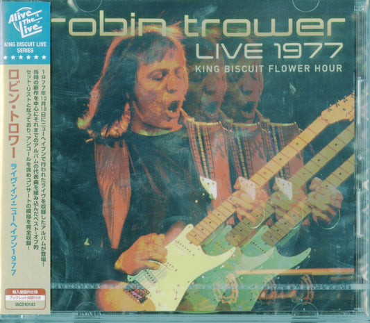 Robin Trower - Live In New Haven 1977 King Biscuit Flower Hour - Import CD