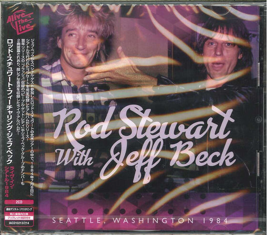 Rod Stewart 、 Jeff Beck - Seattle, Washington 1984 - Import 2 CD