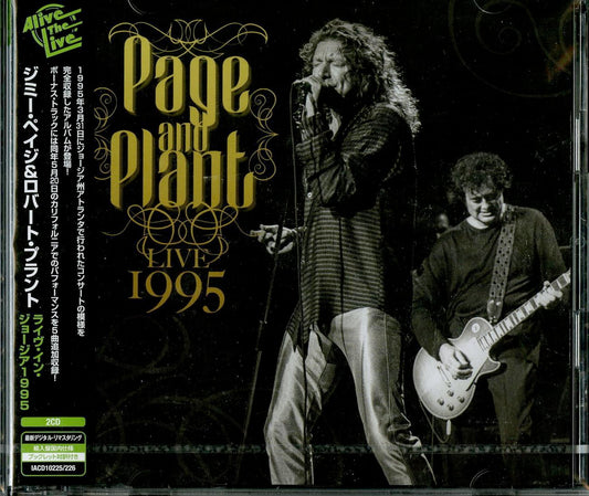 Jimmy Page 、 Robert Plant - Live 1995 - Import 2 CD