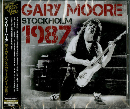 Gary Moore - Stockholm 1987 - Import CD