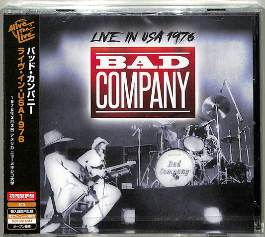 Bad Company - Live 1976 - Import 2 CD