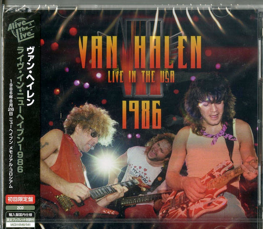 Van Halen - Live In The Usa 1986 - Import 2 CD Bonus Track Limited Edition