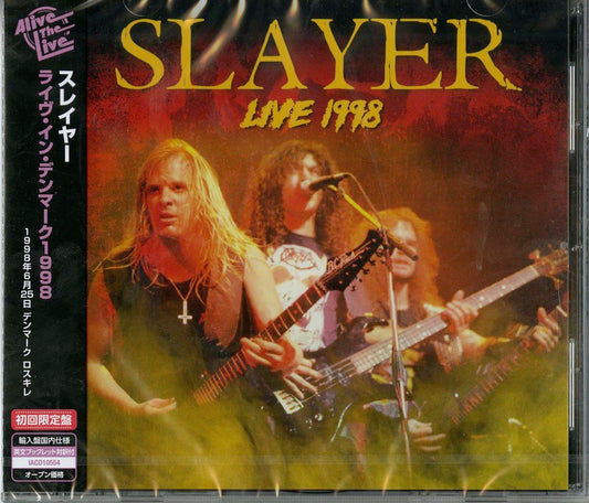 Slayer - Live 1998 - Import CD Bonus Track Limited Edition