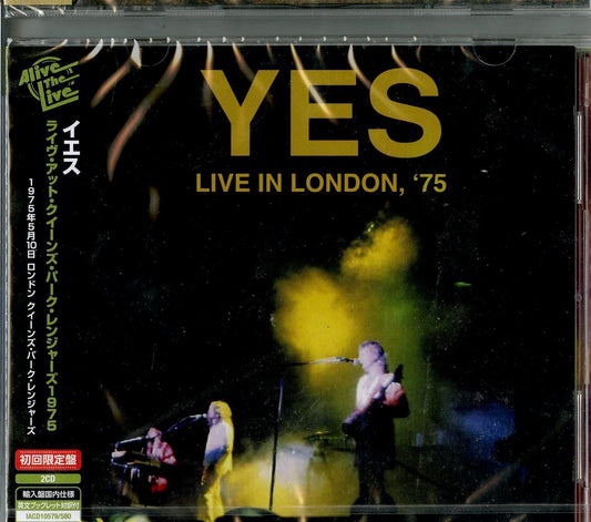 Yes - Live in London 1975 - Import CD
