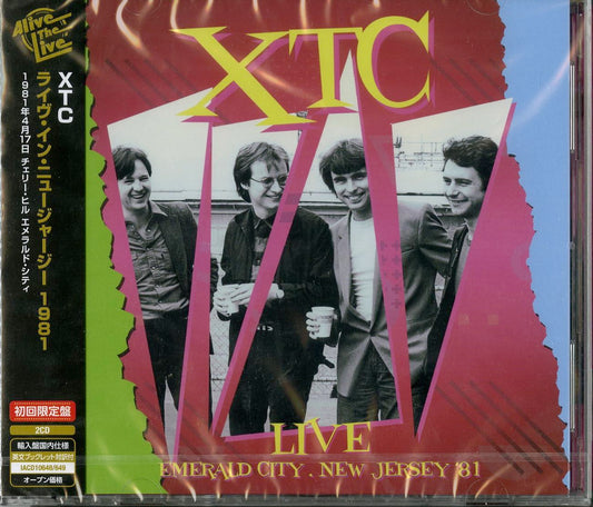Xtc - Emerald City, New Jersey '81 - Import 2 CD Bonus Track
