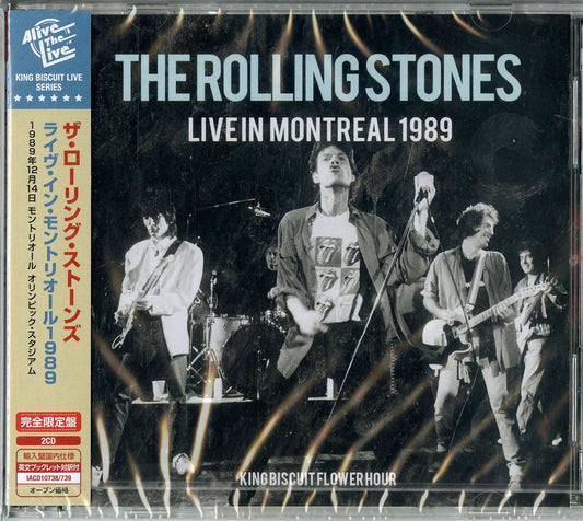 The Rolling Stones - Live In Montreal 1989 King Biscuit Flower Hour - Import 2 CD