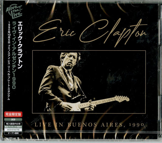 Eric Clapton - Live In Buenos Aires. 1990 - Import 2 CD
