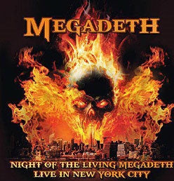 Megadeth - Night Of The Living Megadeth－Live In New York City - Import CD
