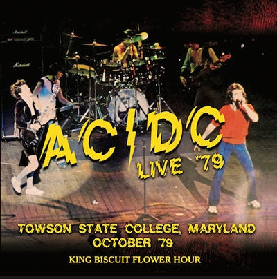 AC/DC - Live: Towson State College, Maryland '79 King Biscuit Flower Hour - Import CD
