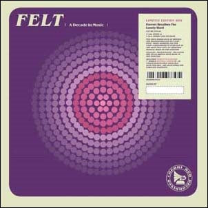 Felt - Forever Breathes The Lonely Word: Remastered Boxset ［CD+7inch］ - Import CD Box