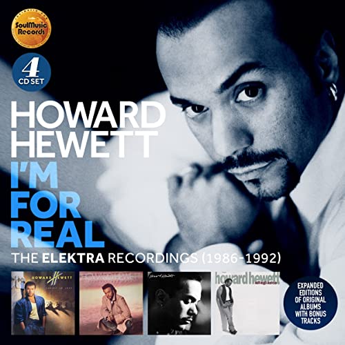 Howard Hewett - I' M For Real -The Elektra Recordings 1986-1992 4Cd Clamshell Box - Import CD Box set