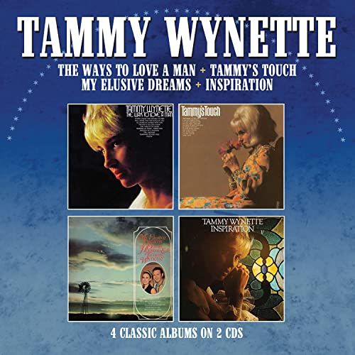 Tammy Wynette - Ways To Love A Man / Tammy's Touch / My Elusive Dreams / Inspirations - Import  CD
