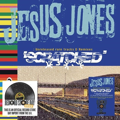 Jesus Jones - Scratched＜/Blue & Yellow Colored Vinyl＞ - Import Vinyl LP Record