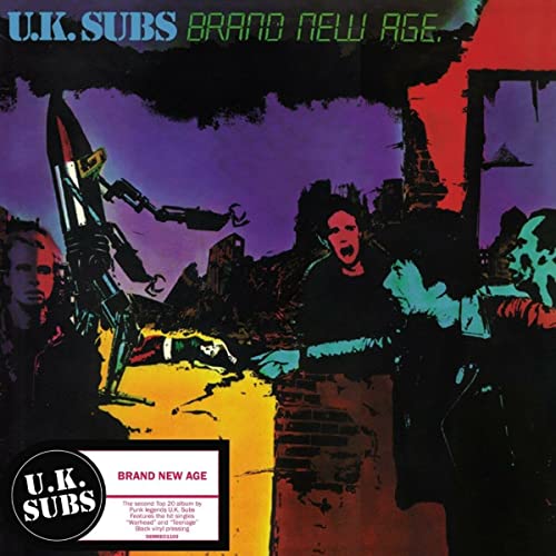 U.K. Subs - Brand New Age - Import LP Record