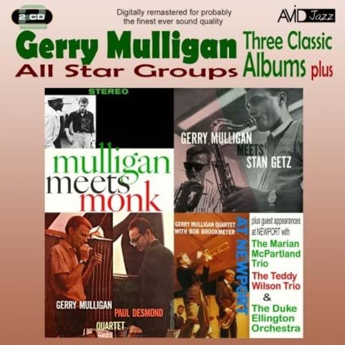 Gerry Mulligan - Three Classic Albums Plus - Import 2 CD