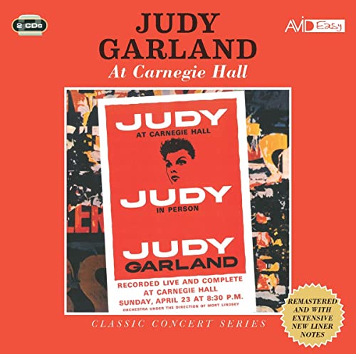 Judy Garland - Judy At Carnegie Hall - Import CD