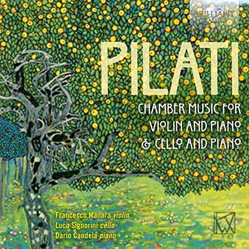 Pilati, Mario (1903-1938) - Chamber Works For Violin, Cello & Piano: Manara(Vn)Signorini(Vc)Candela(P) - Import 2 CD