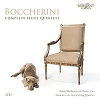 Boccherini (1743-1805) - Complete Flute Quintets : Ruiberriz de Torres(Fl)Francisco de Goya String Quartet (3CD) - Import 3 CD