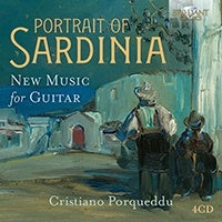 Christiano Porqueddu - Portrait of Sardinia -New Music for Guitar : Porqueddu, Luciani(G)Luciani(Fl) - Import 3CD + 1CD