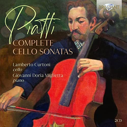Piatti, Alfredo (1822-1901) - Complete Cello Sonatas : Curtoni(Vc)Miglietta(P)(2CD) - Import 2 CD