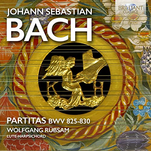 Bach (1685-1750) - Partitas : Wolfgang Rubsam (Lute-Harpsichord)(2CD) - Import 2 CD