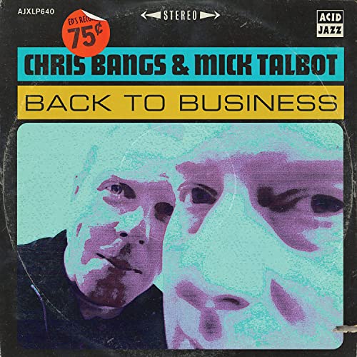 Chris Bangs 、 Mick Talbot - Back To Business - Import LP Record