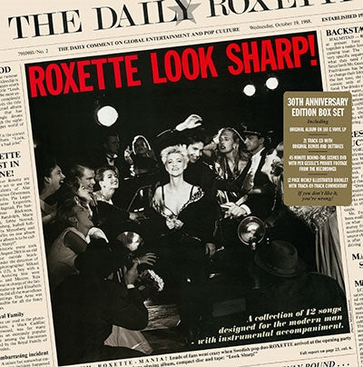 Roxette - Look Sharp! 30 Anniversary Box Set ［LP+CD+DVD］ - Import LP Record
