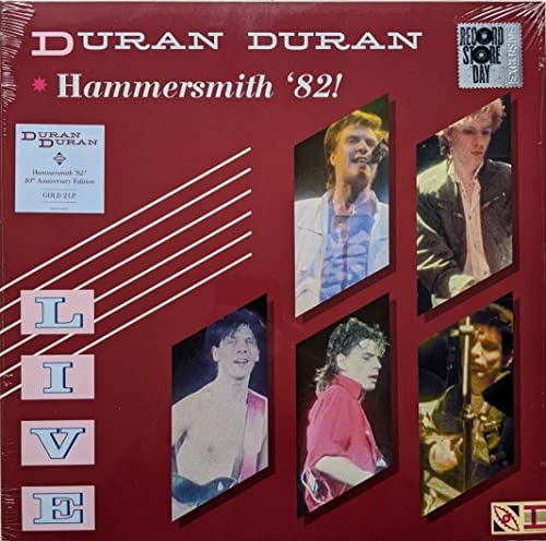 Duran Duran - Live At Hammersmith '82!＜Gold Vinyl＞ - Import LP Record