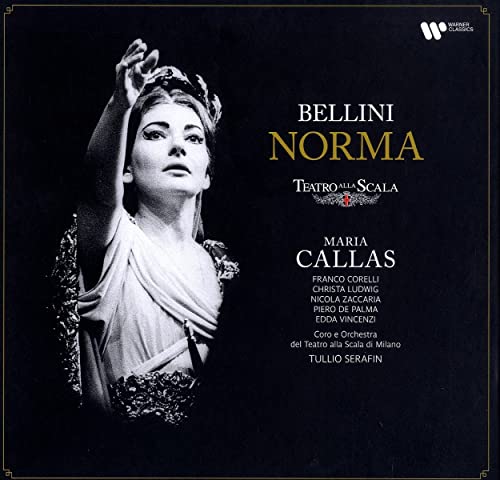Bellini (1801-1835) - Norma: Serafin / Teatro Alla Scala Callas F.corelli C.ludwig Zaccaria - Import 180g 4 LP Record