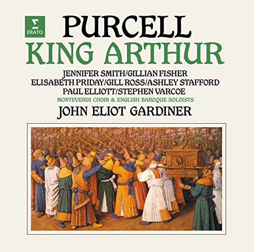 John Eliot Gardiner Purcell (1659-1695) - King Arthur: Gardiner / Ebs J.smith G.fisher Priday G.ross - Import 180g LP Record