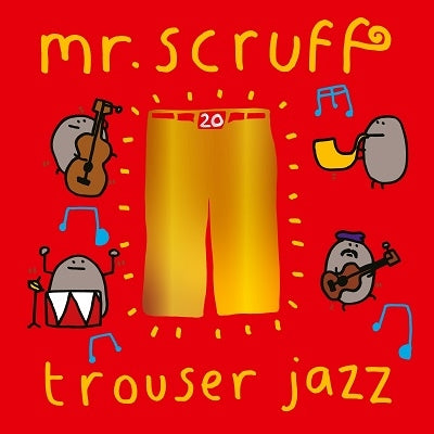 Mr. Scruff - Trouser Jazz (20th Anniversary Edition) (BLUE & RED VINYL) - Import 2 Vinyl LP Record