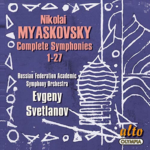 Russian Federation Academic SO Svetlanov Evgeni - Myaskovsky: Complete Symphonies 1-27 - Import 14 CD
