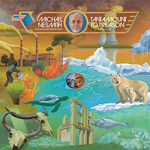Michael Nesmith - Tantamount To Treason Vol 1: 50th Anniversary＜Blue & White Splatter Vinyl＞ - Import LP Record
