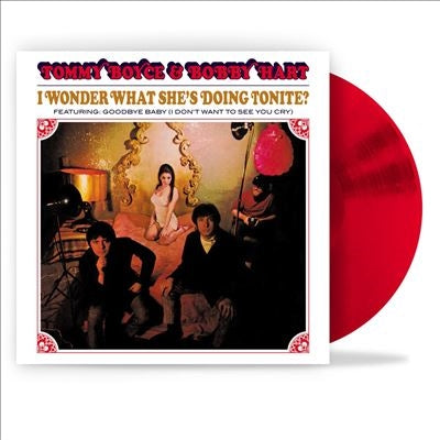 Tommy Boyce 、 Bobby Hart - I Wonder What She'S Doing Tonite - Import 180g Red Vinyl LP Record
