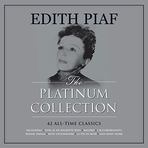 Edith Piaf - The Platinum Collection (White Vinyl) - Import LP Record