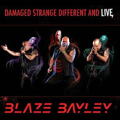 Blaze Bayley - Damaged Strange Different And Live - Import LP Record