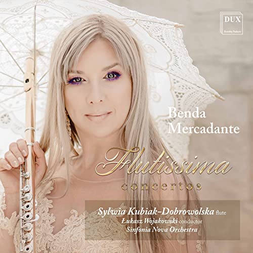 Benda, Franz (1709-1786) - Benda Flute Concerto, Mercadante Flute Concerto : Kubiak-Dobrowolska(Fl)Wojakowski / Sinfonia Nova Orchestra - Import CD