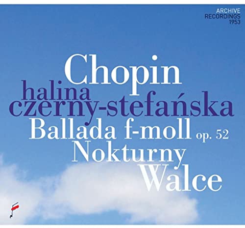 Chopin (1810-1849) - Ballade, 4, Nocturnes, Waltzes(Slct), Etc: Czerny-stefanska(P)(1953) - Import CD