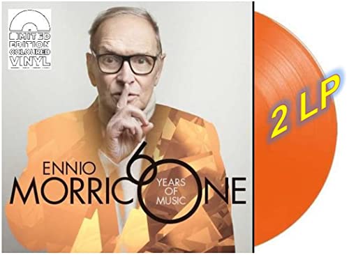 Ennio Morricone - 60 Years of Music＜Orange Vinyl＞ - Import LP Record Limited Edition
